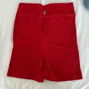 free people movement biker shorts ribbed